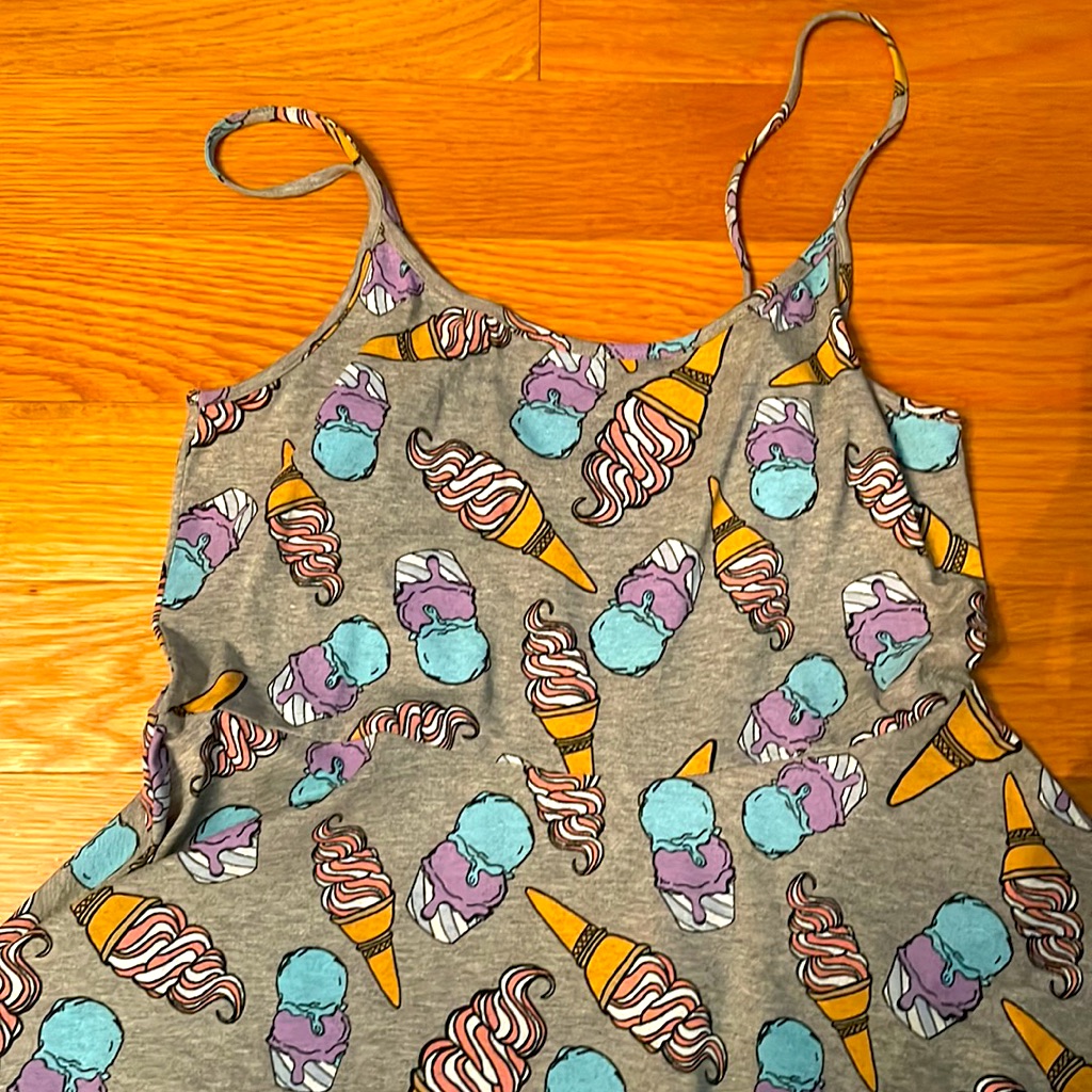 Brand New Tank Ice Cream Dress